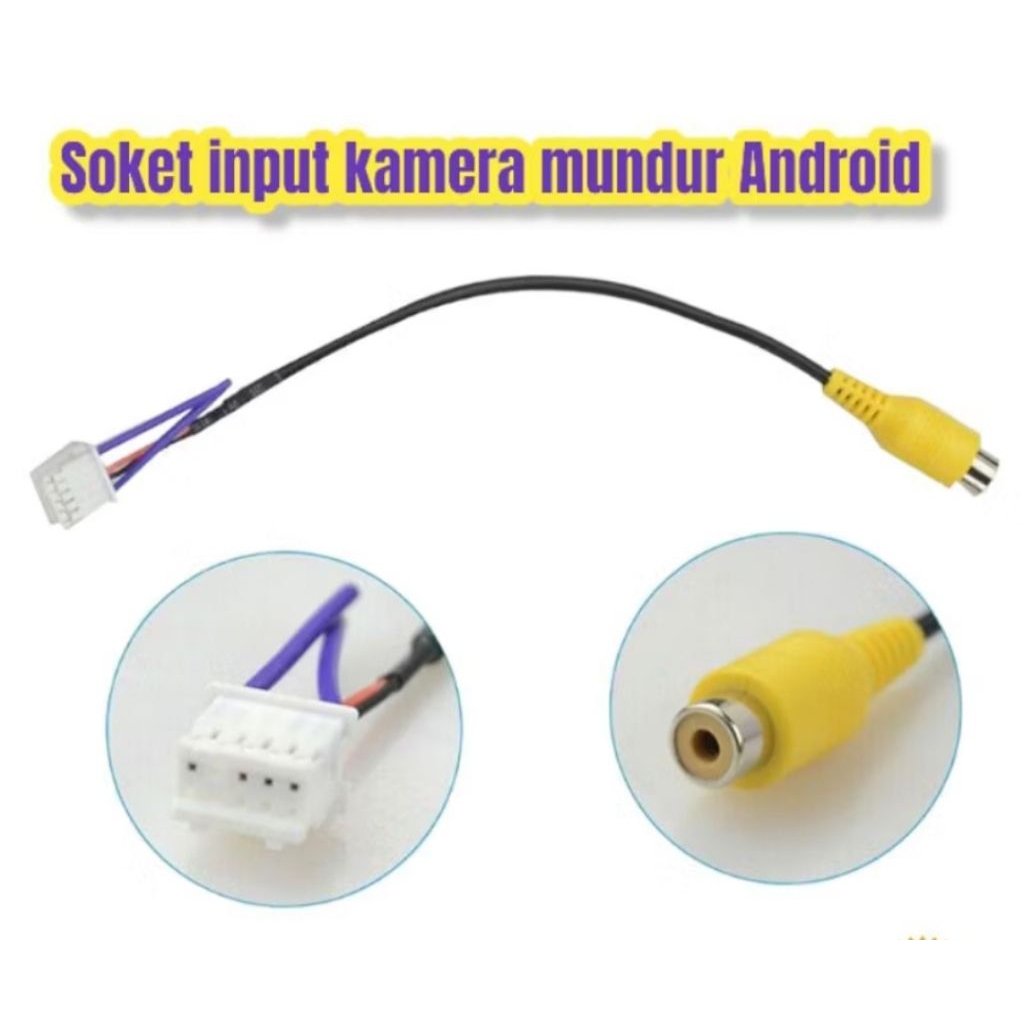SOKET KAMERA MUNDUR ANDROID UNIVERSAL