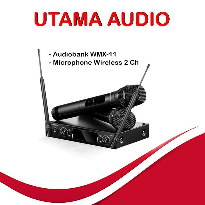 Audiobank Wmx-11 / Wmx11 Mic Wireless Karaoke