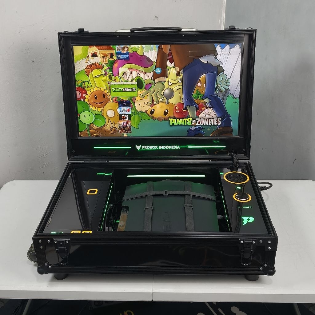 BARU PS Box PlayBox PlayStation PS3/PS4 layar 25 Inch - Techno Bee