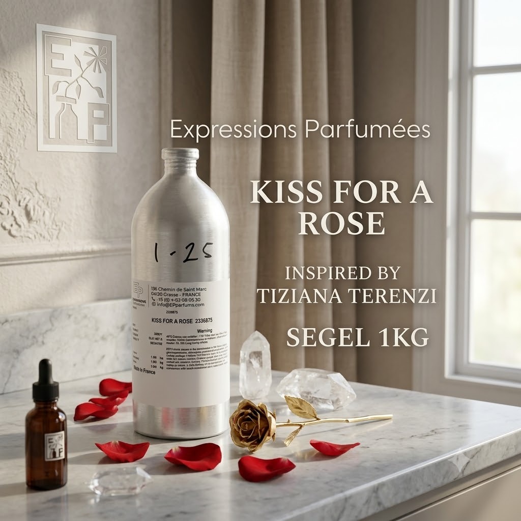 (1KG) KISS FOR A ROSE BY EXPRESSION. BIBIT PARFUM MURNI SEARAH TIZIANA TERENZI KEMASAN SEGEL PABRIK.