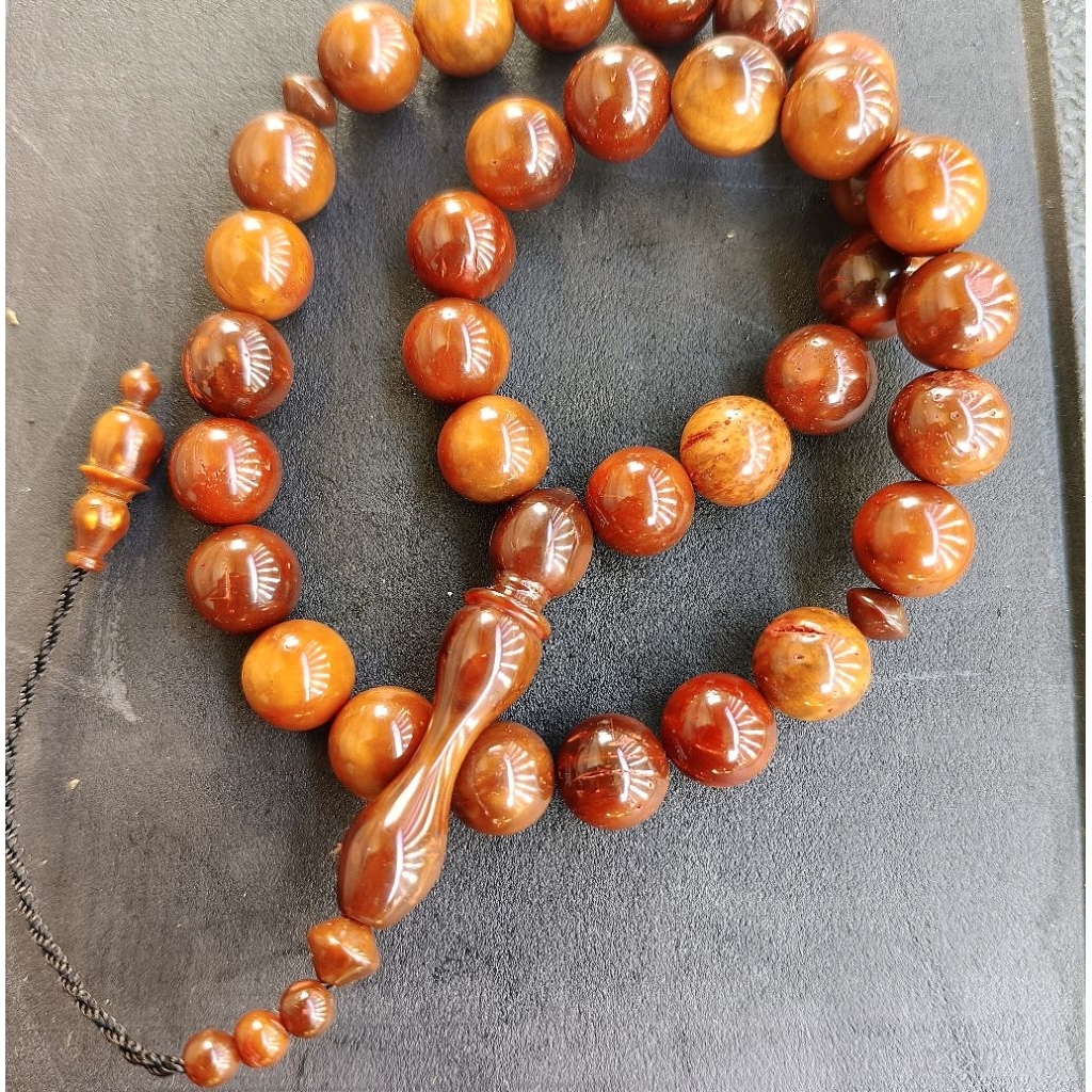 tasbih kaukah 12mm isi 33