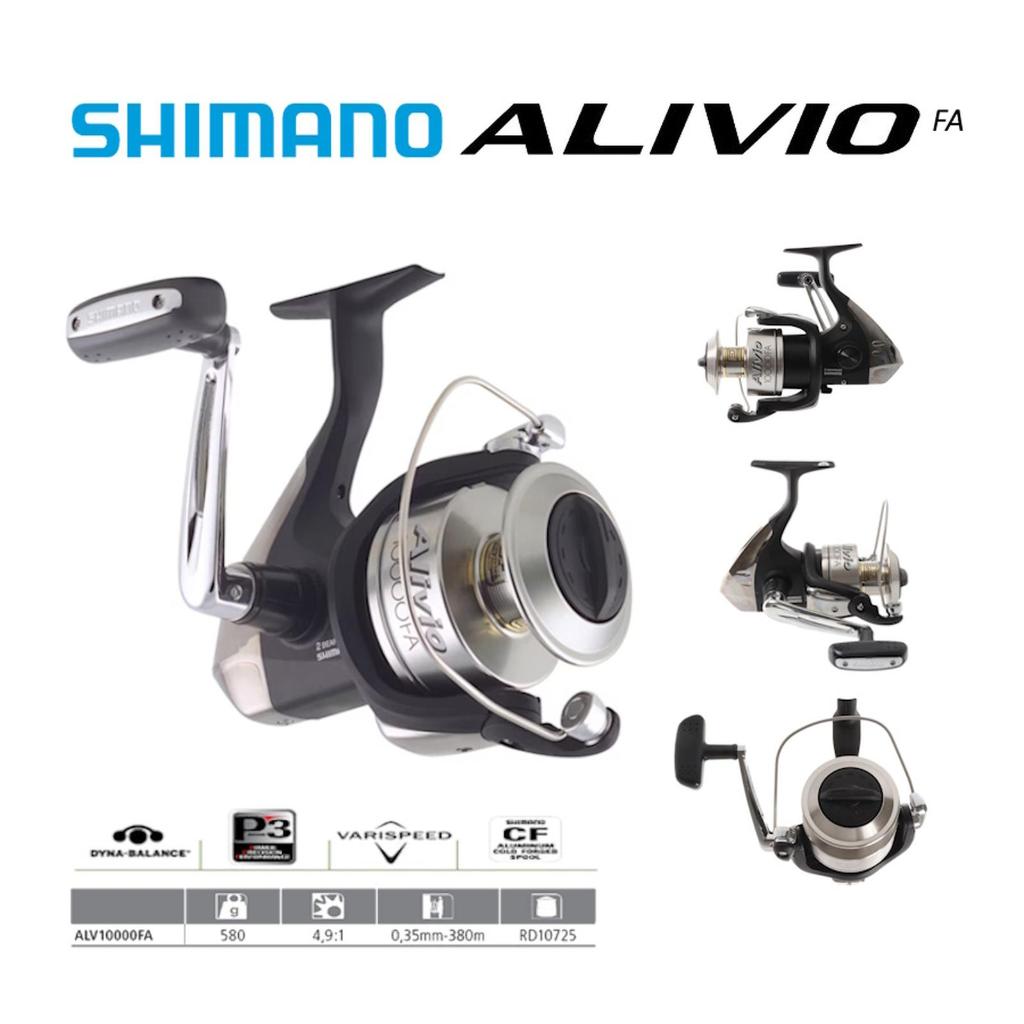 Alat Pancing Murah Rill Rell Shimano Alivio 10000 6000 fa Gulungan Katrol Senar