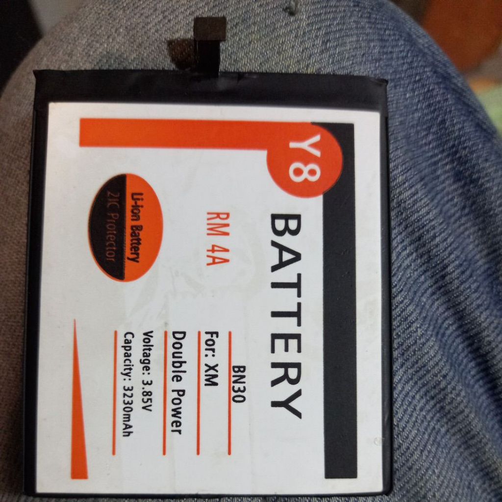 baterai redmi 4a double power