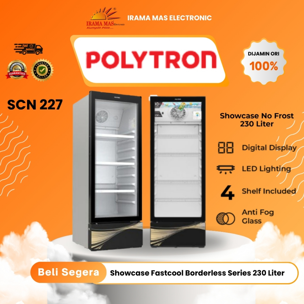 SHOWCASE POLYTRON SCN 227 | Showcase 230 Liter