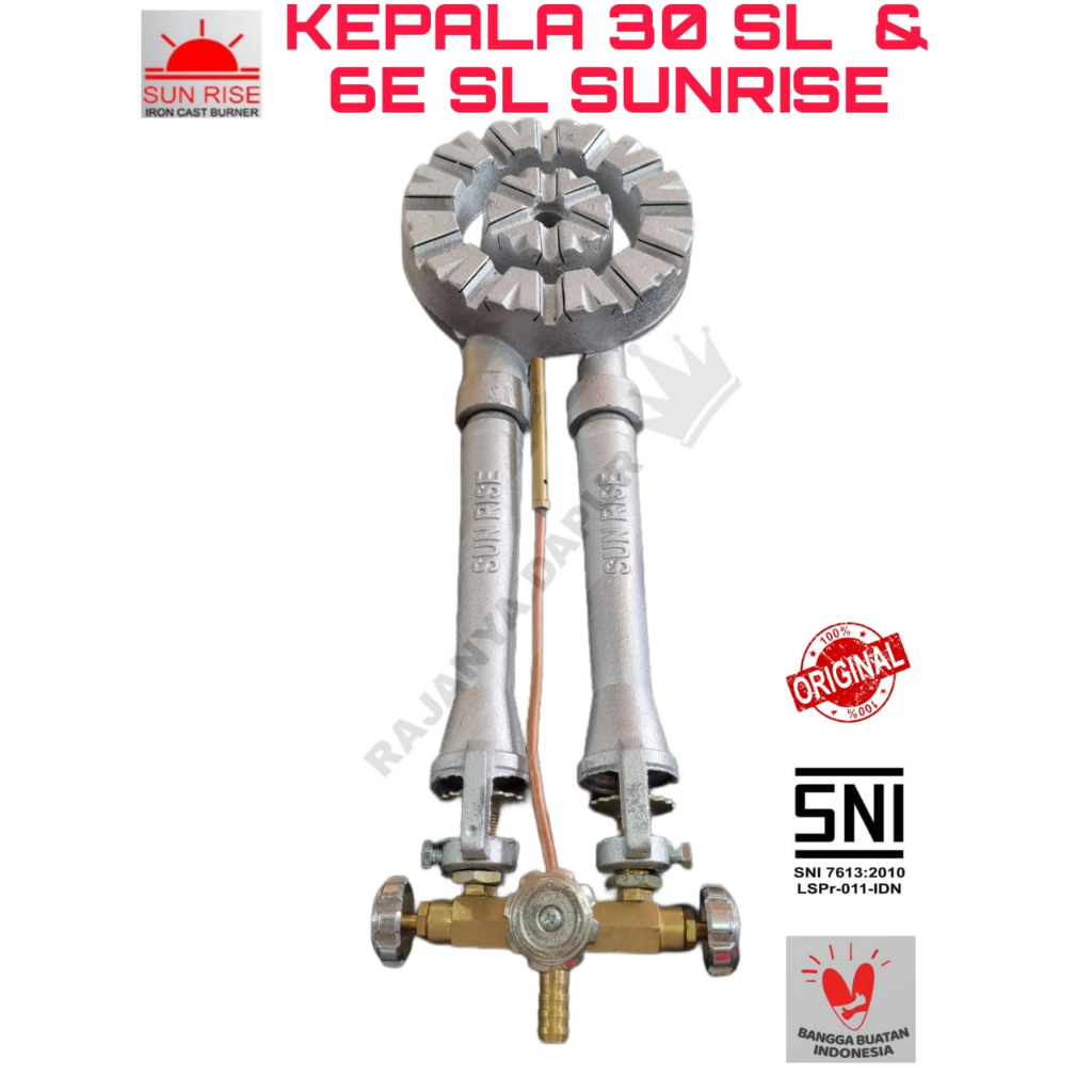 Kepala 30 sl - kepala kompor 30 sl- kepala kompor sunrise joss- kepala sr 30 sl - kepala kompor teka