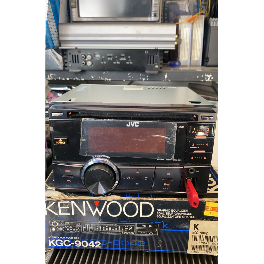 Head Unit JVC KW R500 copotan