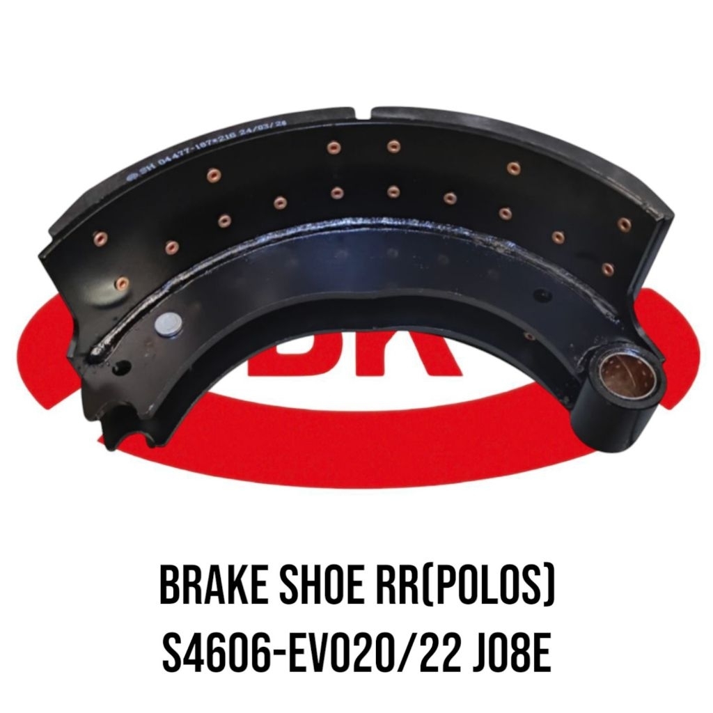 SEPATU REM RR HINO 500 POLOS + PEN S4606-EV020 BK