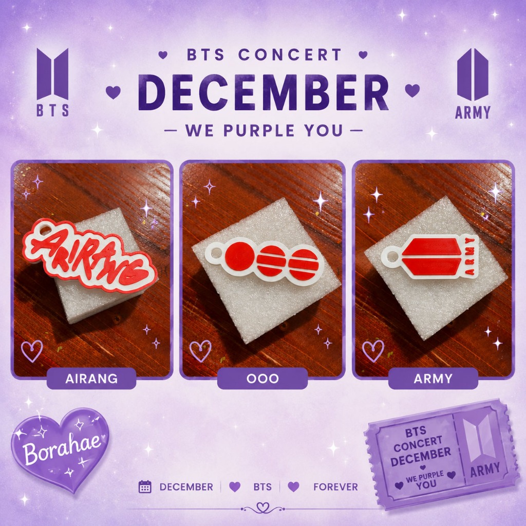 Keychain KPOP konser BTS