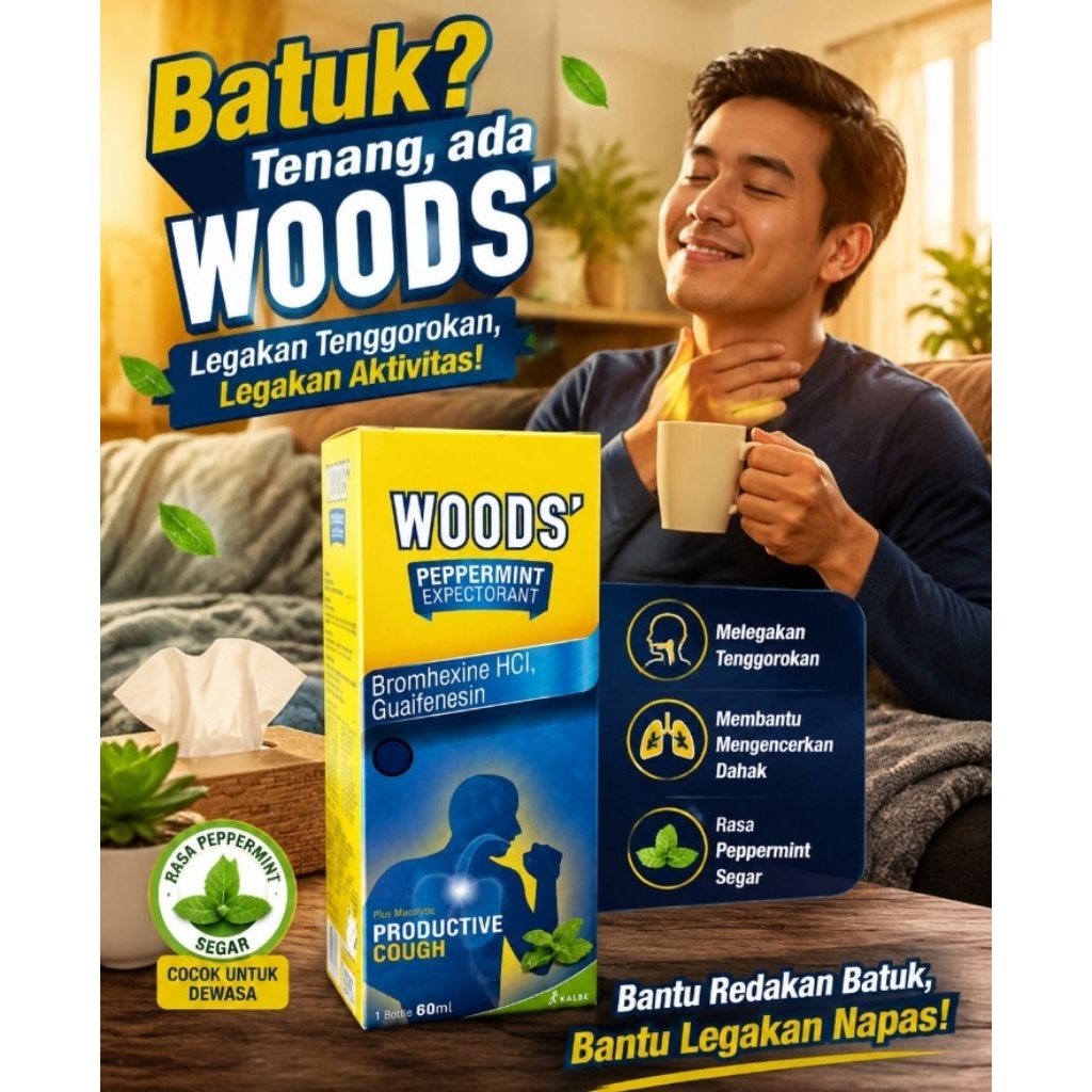 woods obat batuk 60 ml keluarga