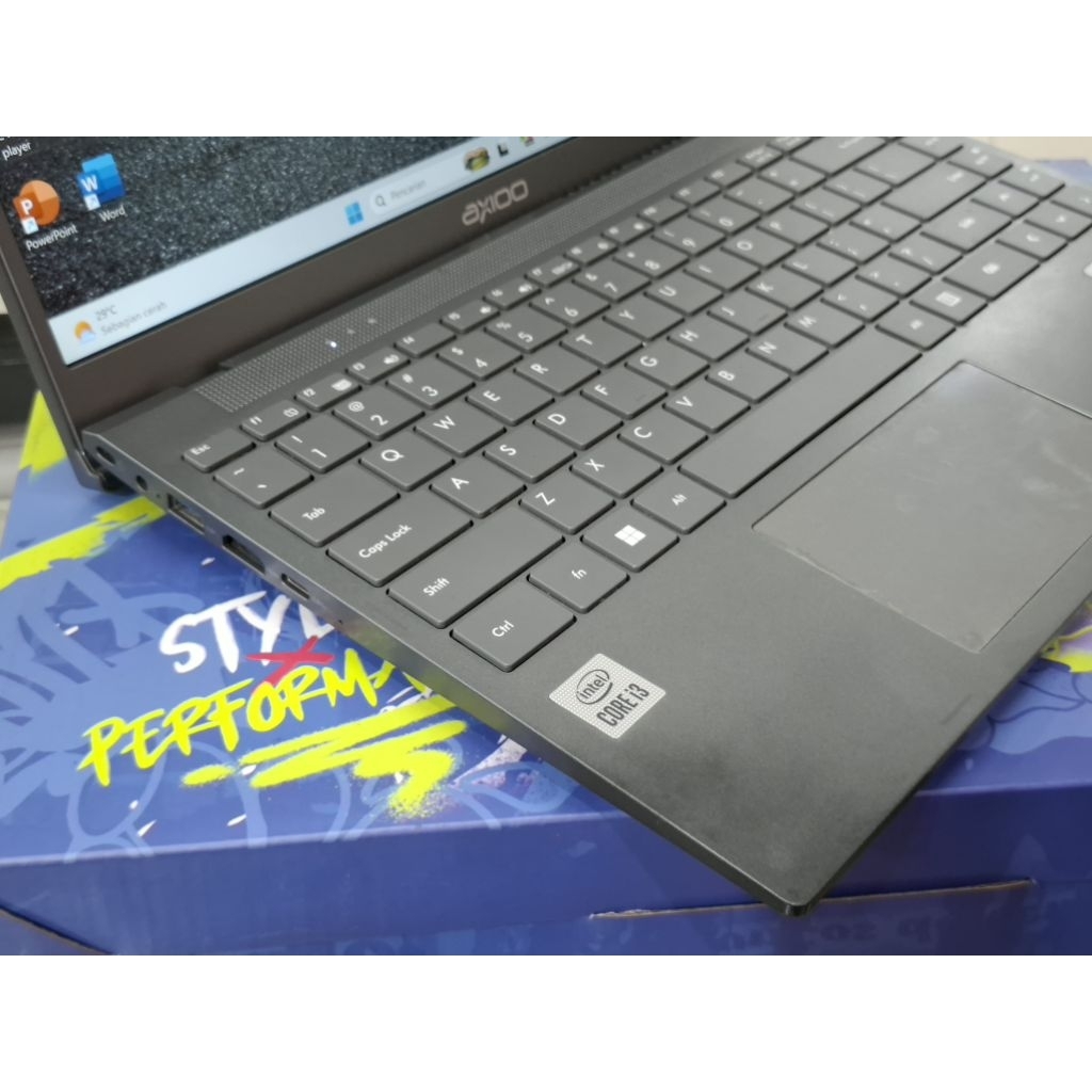 LAPTOP Axioo MyBook Hype 3 /Processor Intel Core i3-1005G1 RAM 4GB SSD 256GB