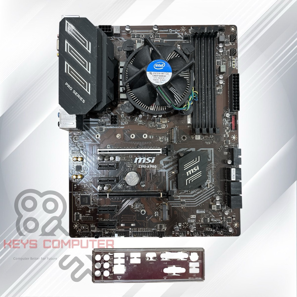 PAKETAN INTEL CORE I7 8700K 3.70Ghz MOBO Z390 DDR4-FAN