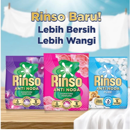 RINSO MOLTO ANTINODA BUBUK 770gram 700gram