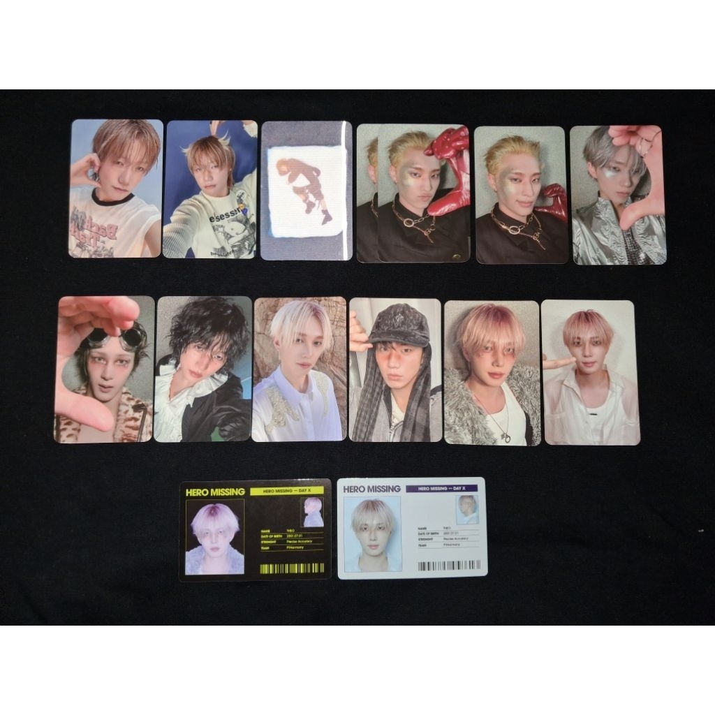 [P1HARMONY] PHOTOCARD ALBUM DUH UNIQUE KEEHO THEO JIUNG INTAK SOUL JONGSEOB