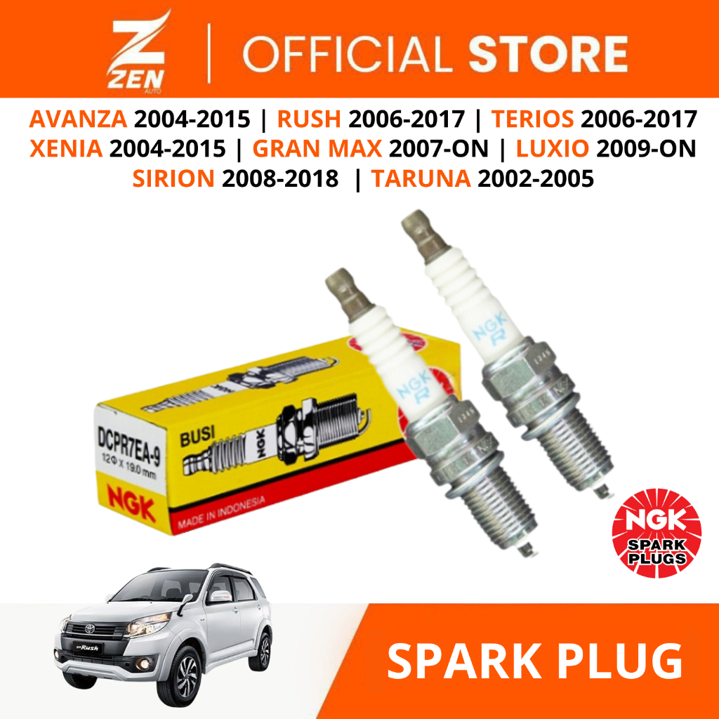 Zen Auto | NGK Busi Mobil DCPR7EA-9 Busi Avanza 2004-2015 Rush 2006-2017 Terios 2006-2017 Xenia 2004