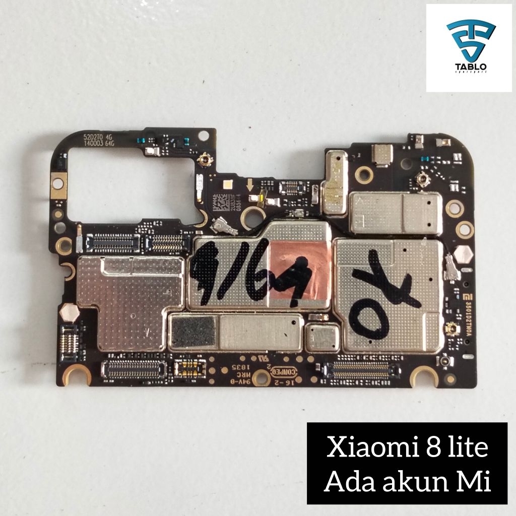 mesin Xiaomi 8 Lite 4/64gb hidup ada akun Mi