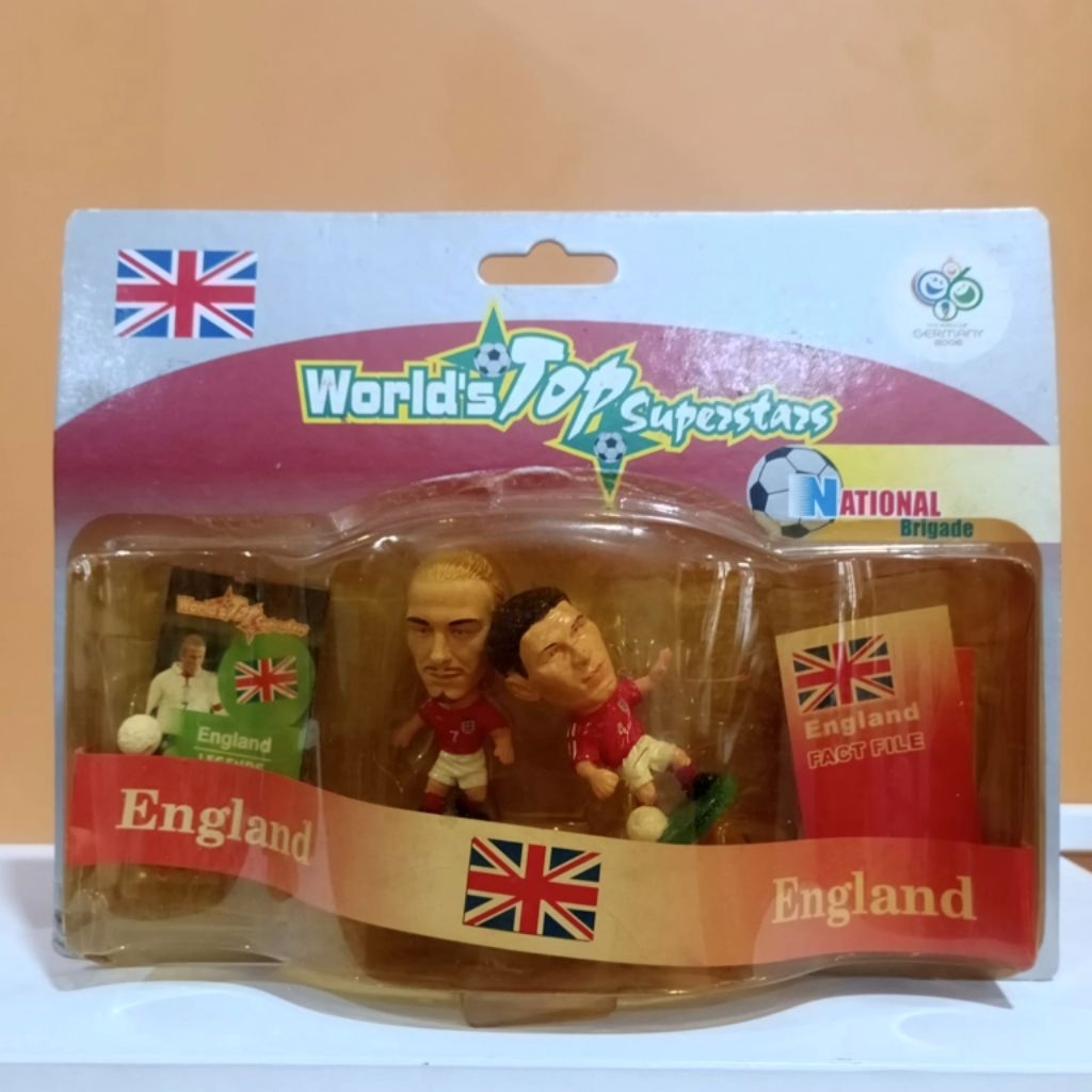 Action figure original Corinthian Prostars Worlds Top Superstars Edition David Beckham dan Steven Ge