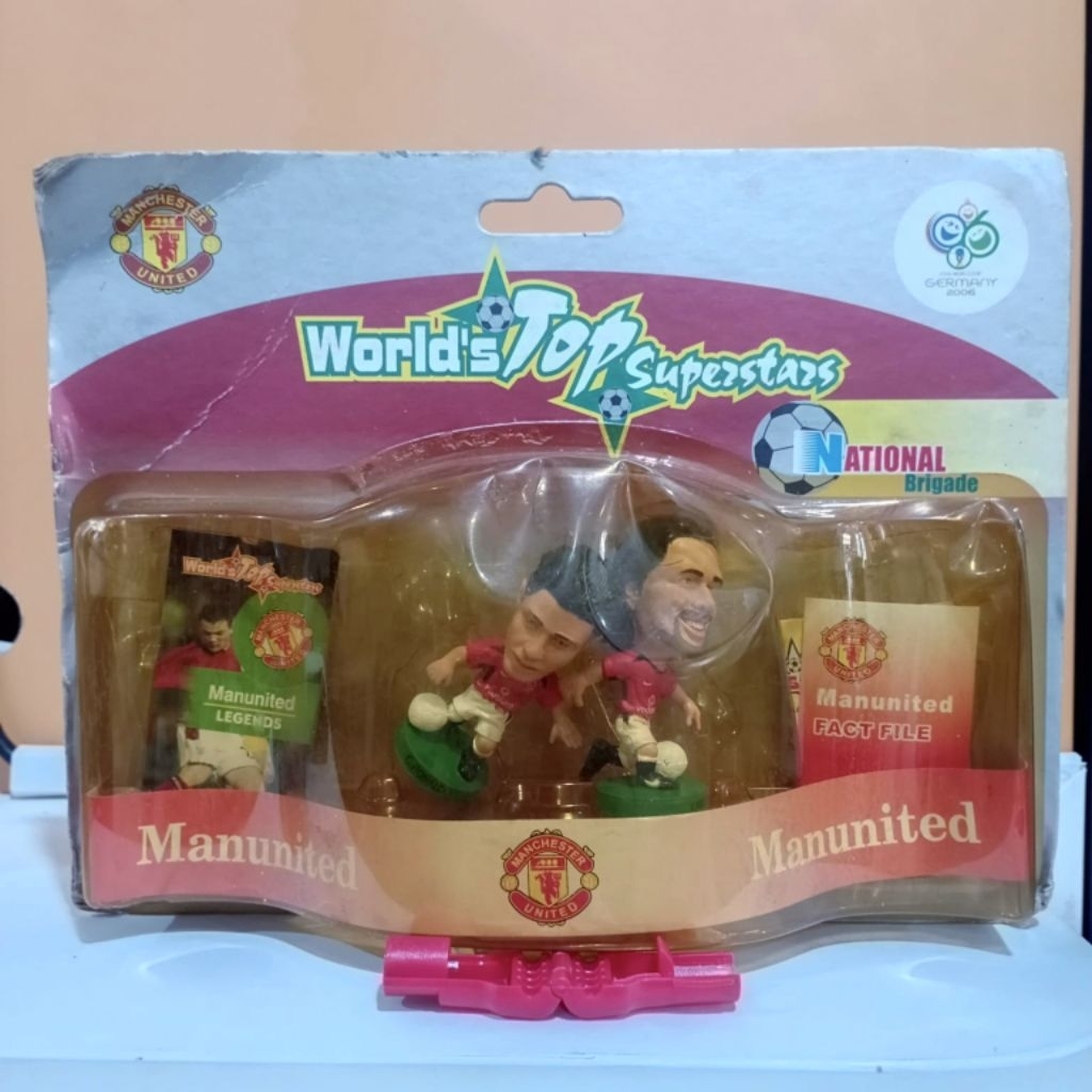 Action figure original Corinthian Prostars Worlds Top Superstars Edition Ruud van Nistelrooy dan Cri