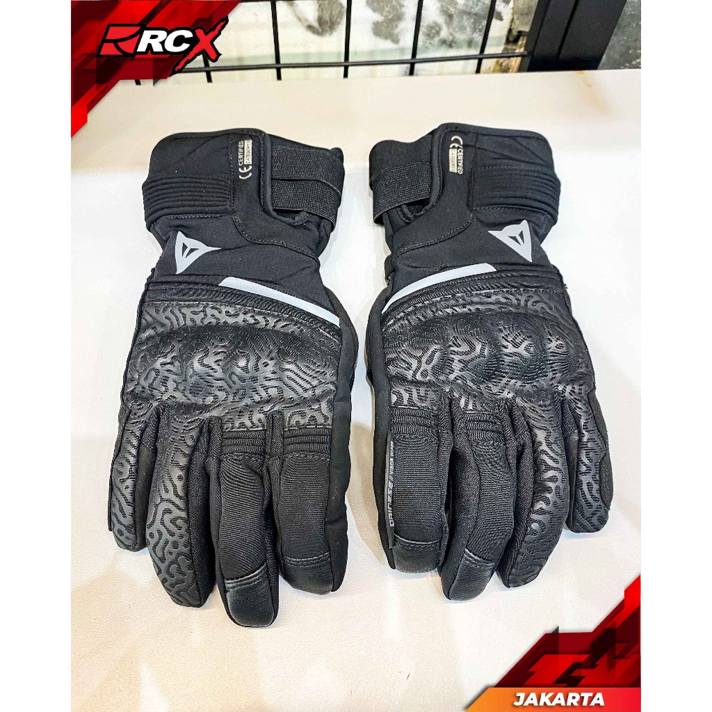Glove Dainese Tempest 2 Black Original Second 2nd Bekas RCX