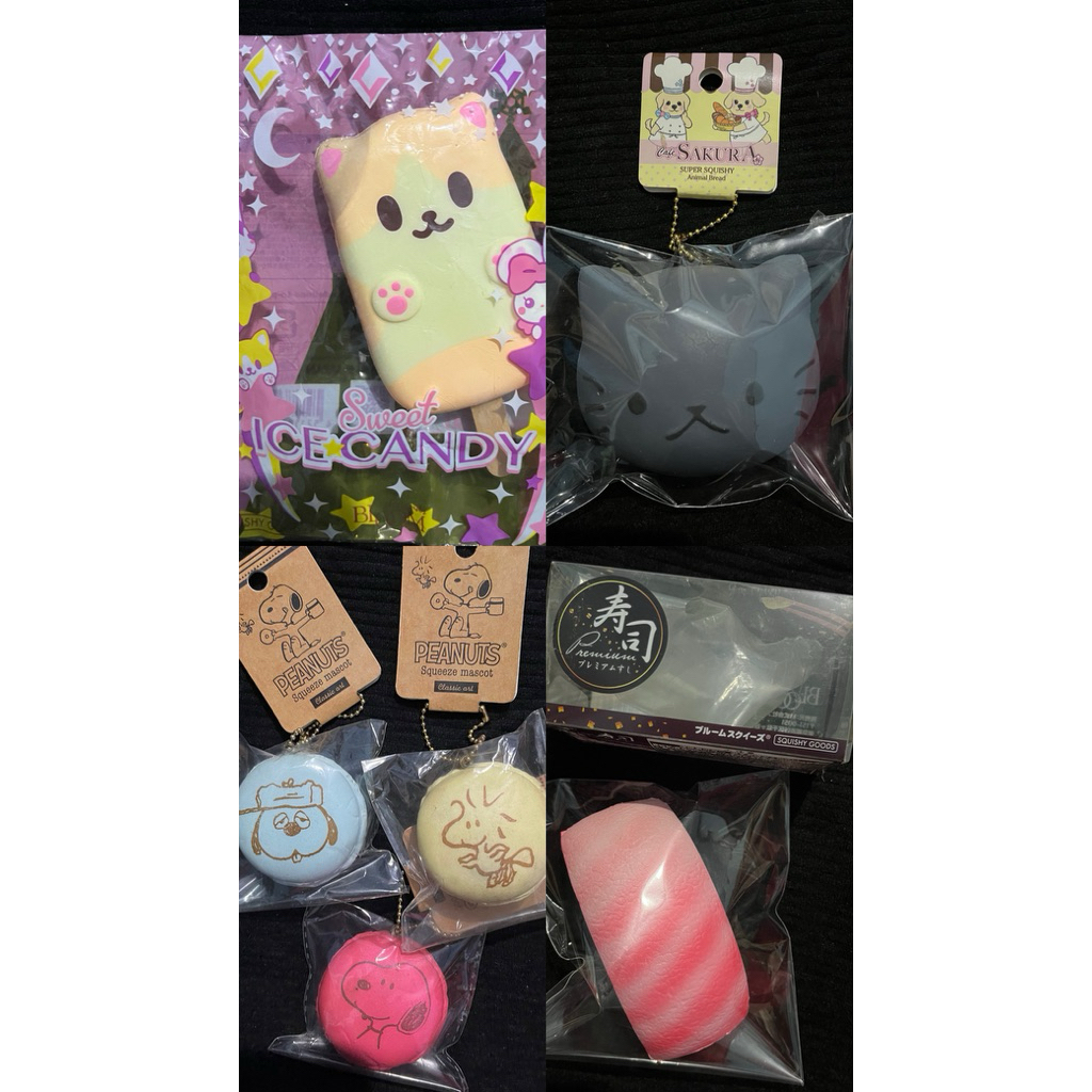 Squishy sales.IBLOOM,SNOOPY