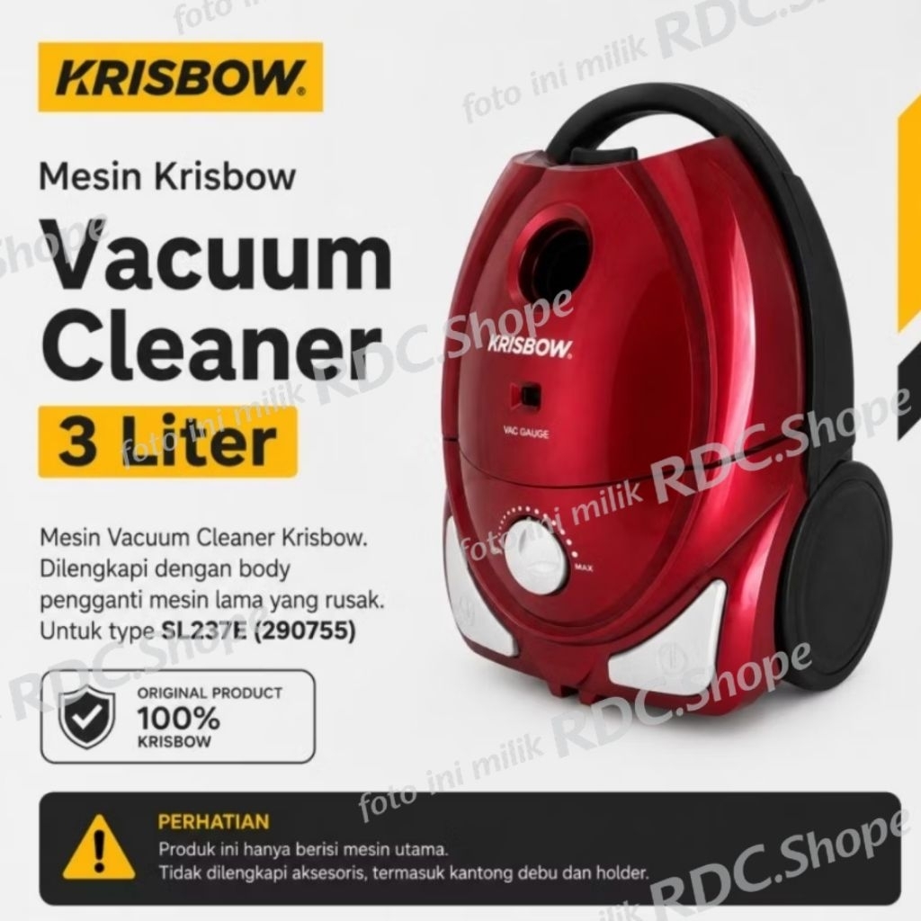 MESIN VACUUM CLEANER KRISBOW / SPARE PART VACUUM KRISBOW