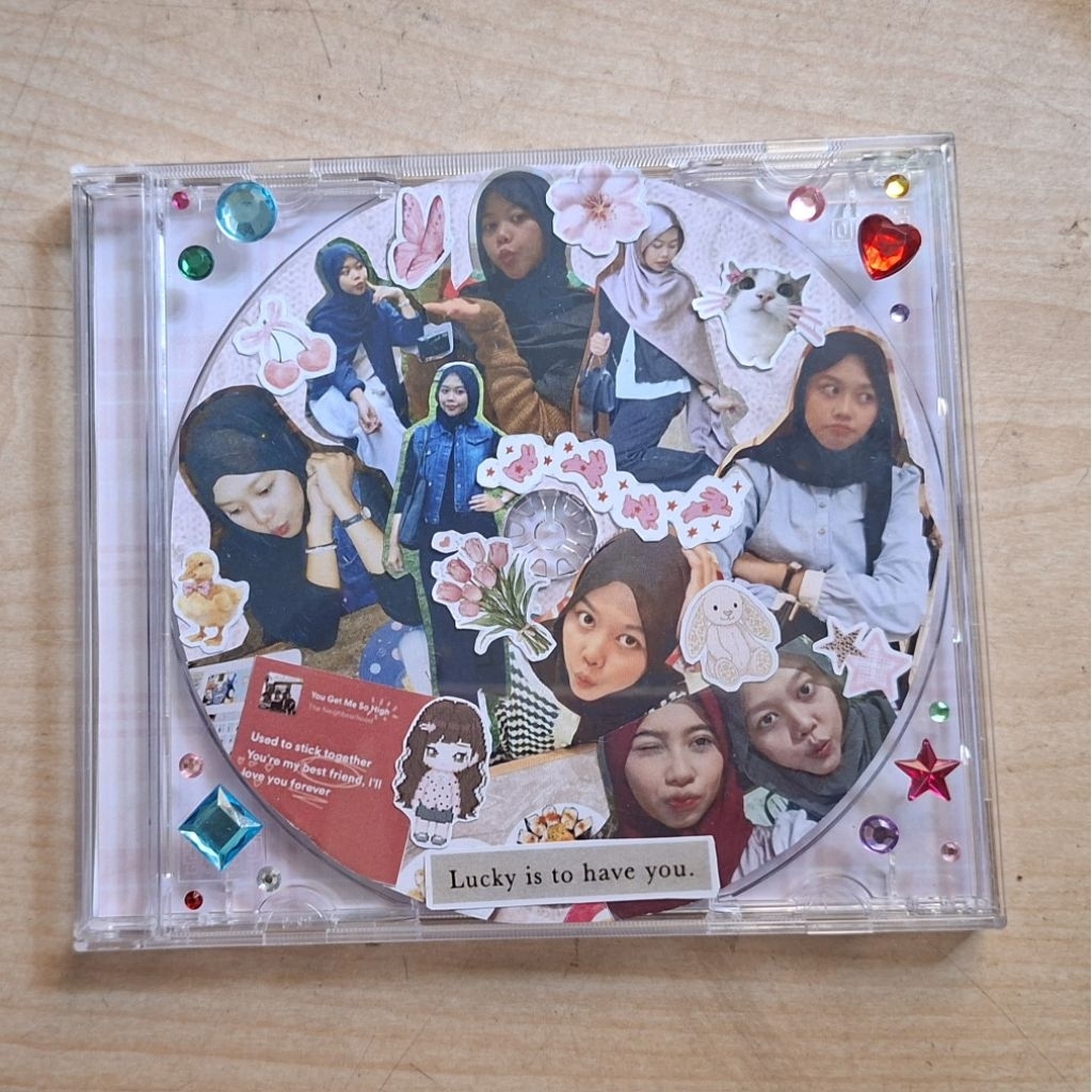 CD / DVD SCRAPBOOK GIFT KENANGAN UNTUK BESTIE SAHABAT PACAR IDOL HANDMADE