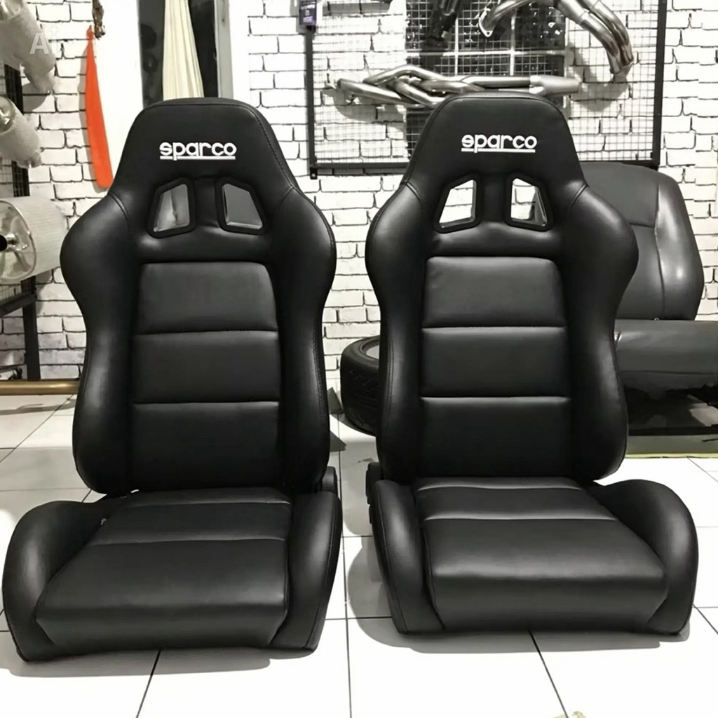Jok racing sparco bahan kulit universal