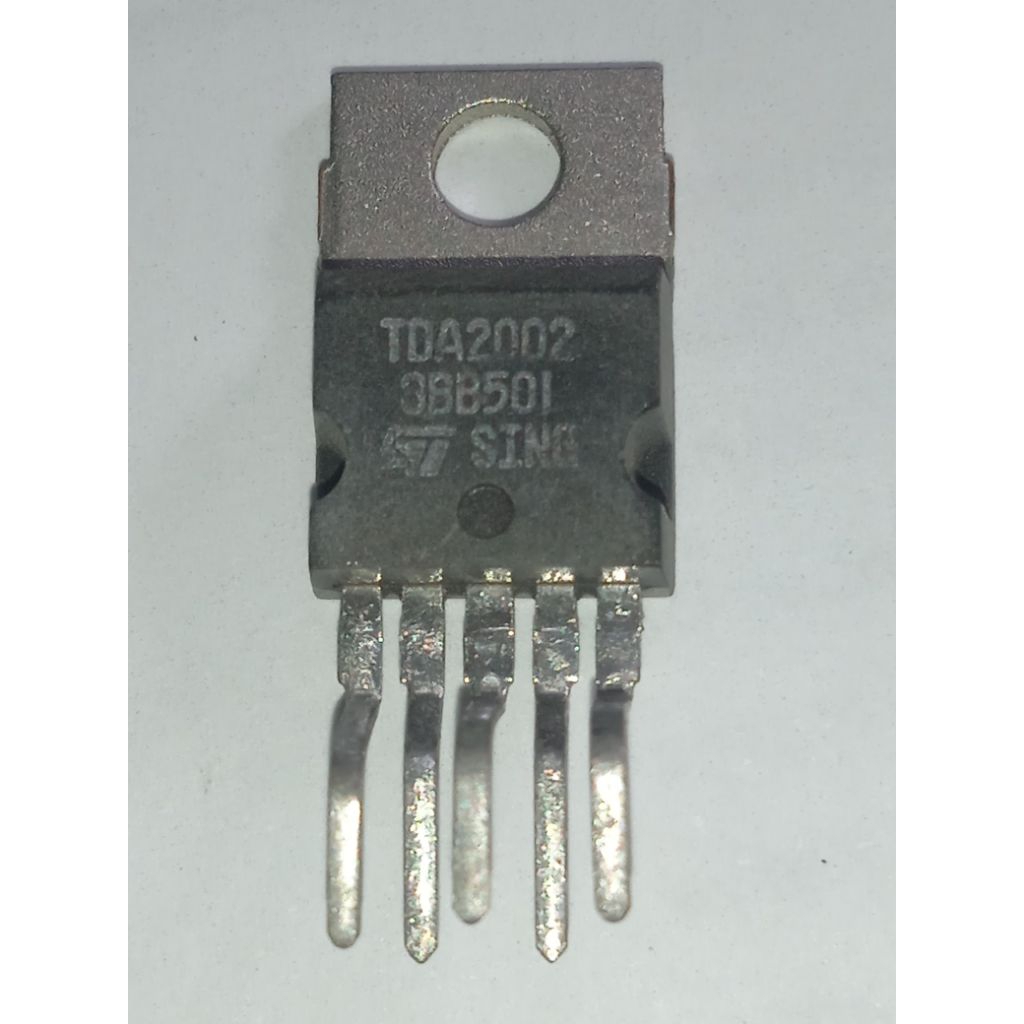 IC TDA2002, TDA 2002, tda2002 8watt class B audio power amplifier 1pcs