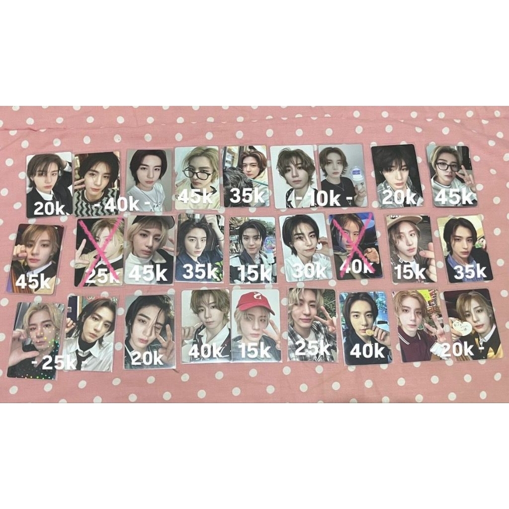 [ BACA DESK ] Boynextdoor photocard, album only official