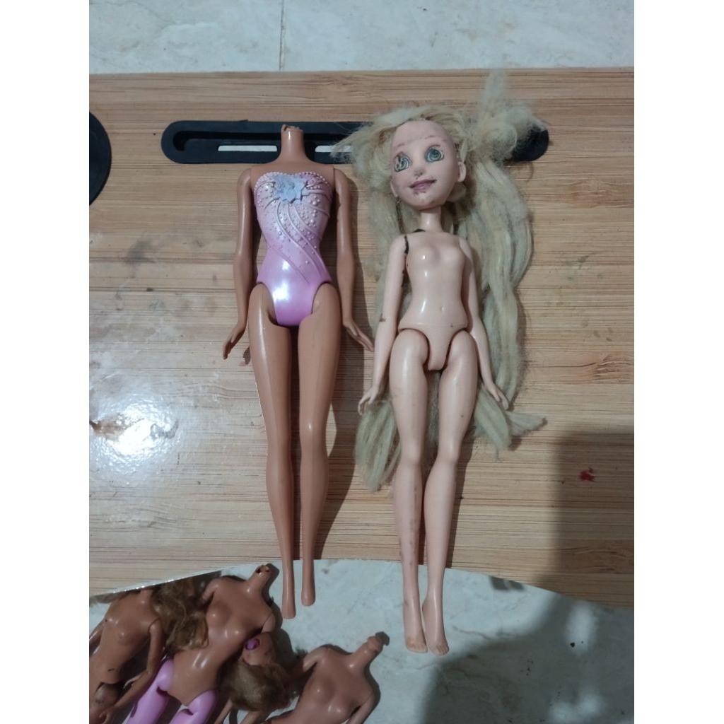 body barbie mattel & hasbro