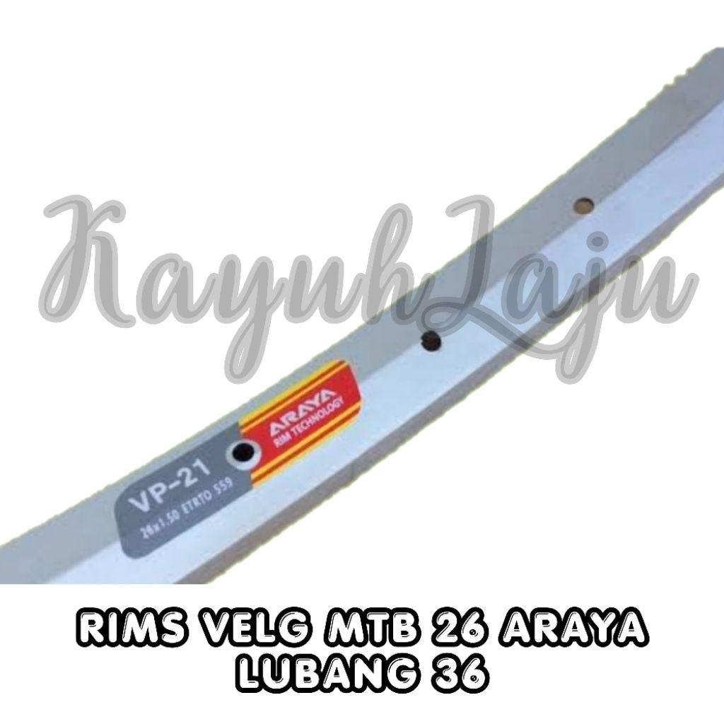 VELG MTB 26 ARAYA LUBANG 36