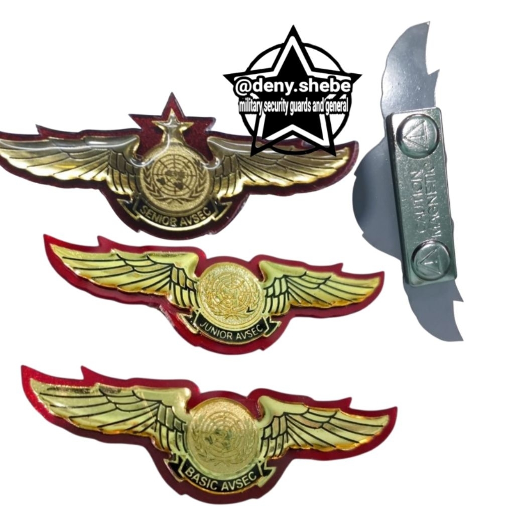 WiNG AVSEC MAGNET basic avsec,SENIOR,JUNIOR AVSEC magnet