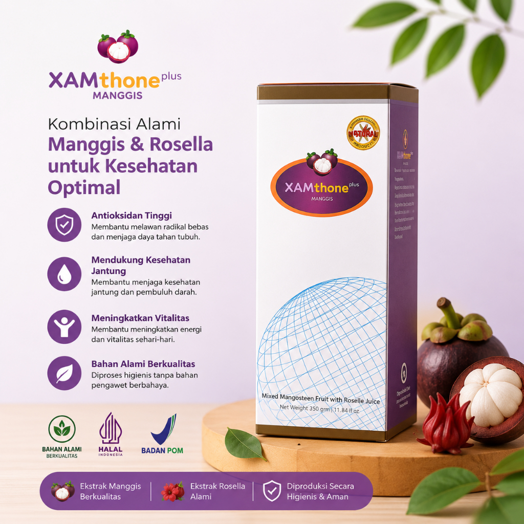 Xamthone Xamtone Xamton plus Asli / Original