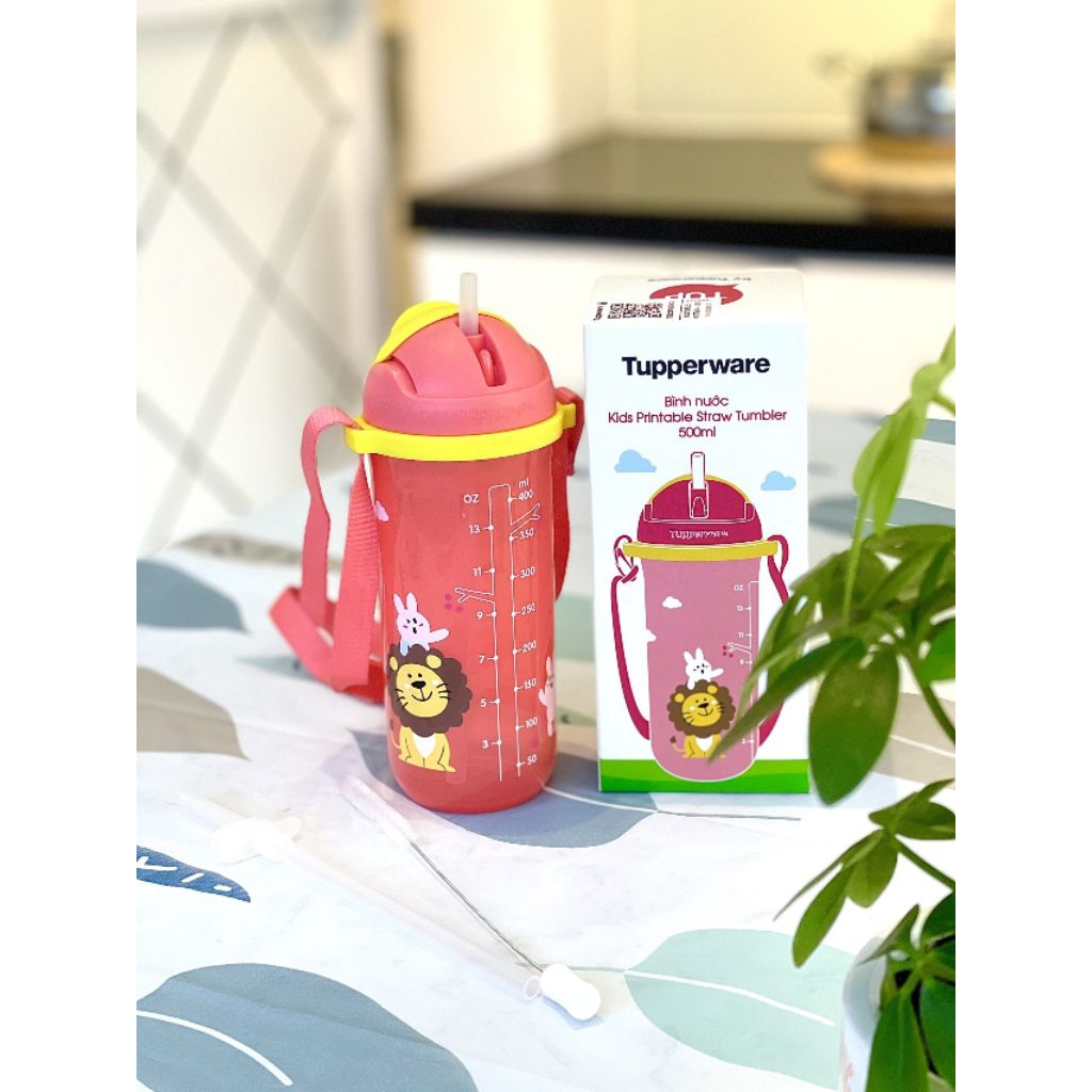 Tupperware kiddos tumbler 500ml botol sedotan