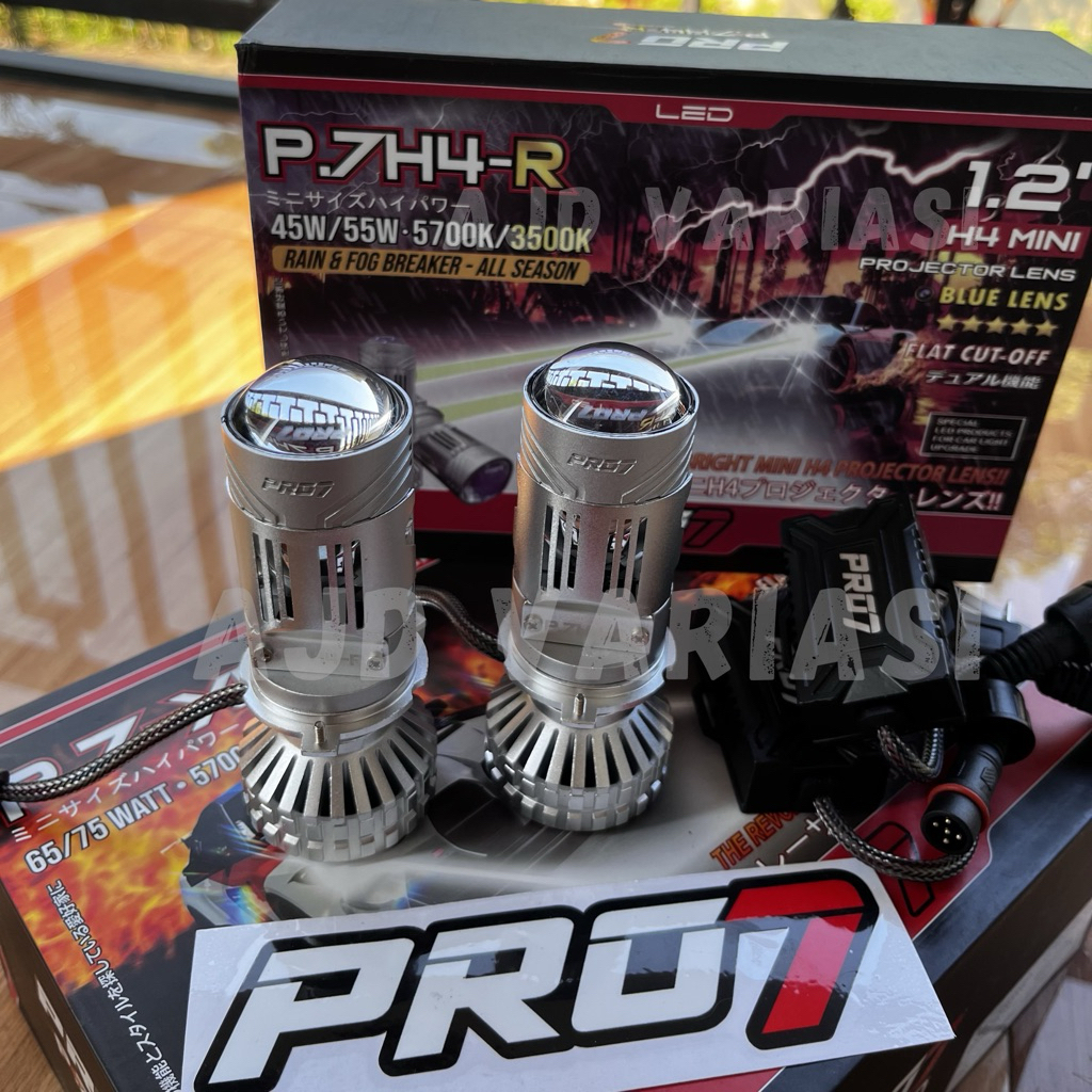 MINI BILED H4 PRO7 P7H4-R PNP TINGGAL PASANG GARANSI RESMI PRO7 PREMIUM MINI BILED