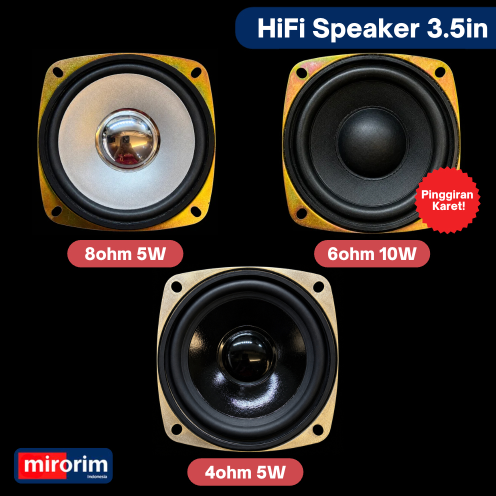 HIFI Speaker 3.5 inch 5W 10W Clear Natural Voice