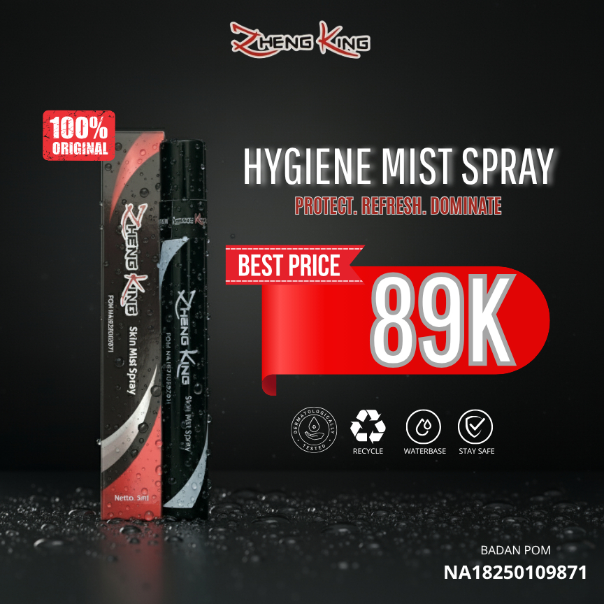 Zheng King Hyge spray perawatan Membantu Membersihkan Area lipatan