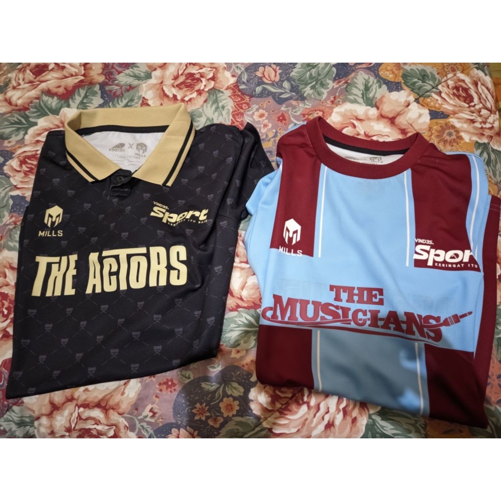Jersey Vindes Store x Mills Official The Actors dan The Musicians Preloved