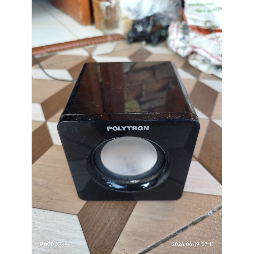 speaker pasif polytron bekas DVD home theatre