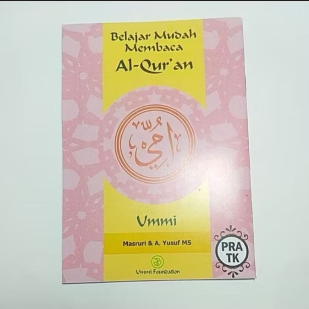 Buku Metode Ummi Pra TK - Belajar Mudah Membaca Alquran Pra TK