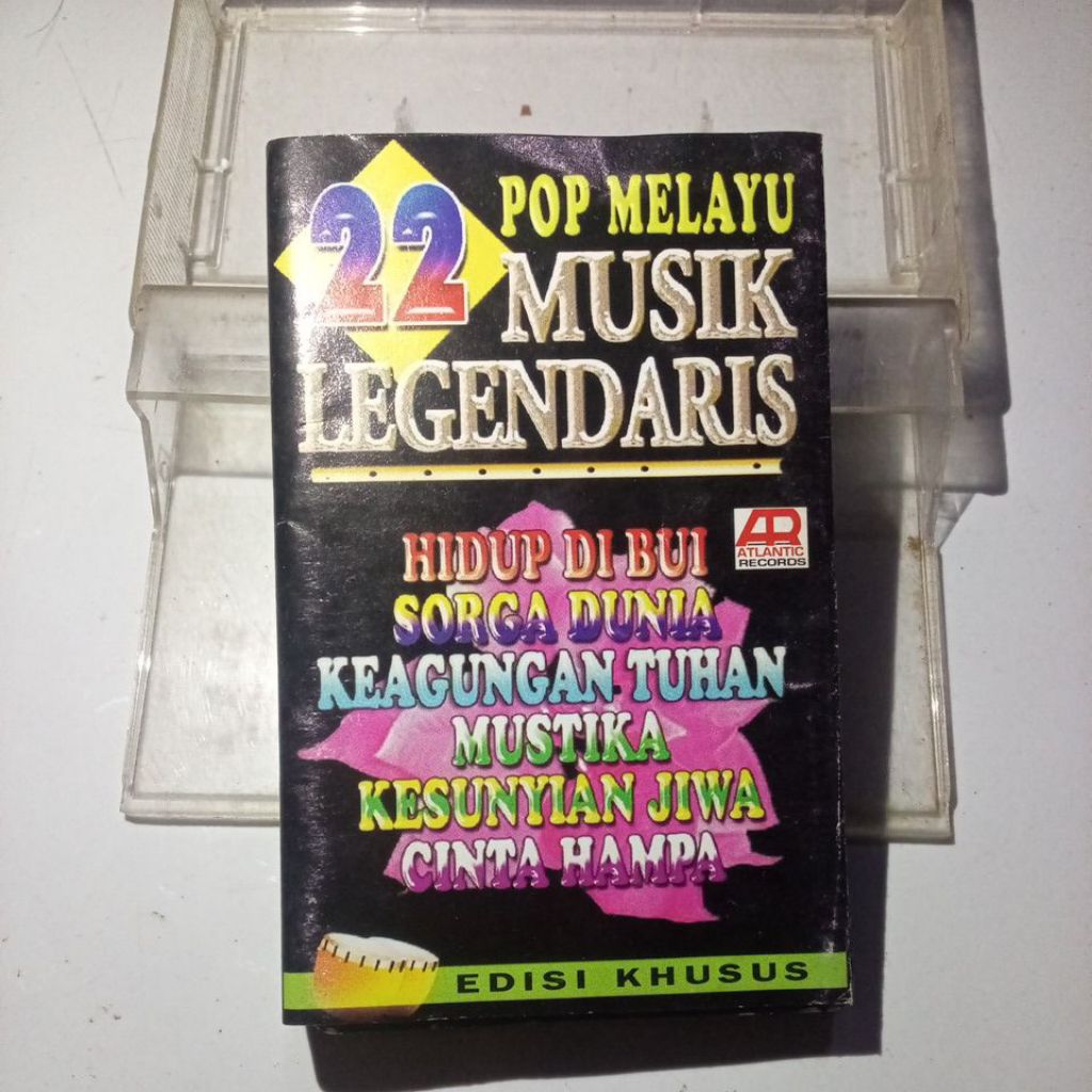 kaset 22 POP MELAYU MUSIK LEGENDARIS