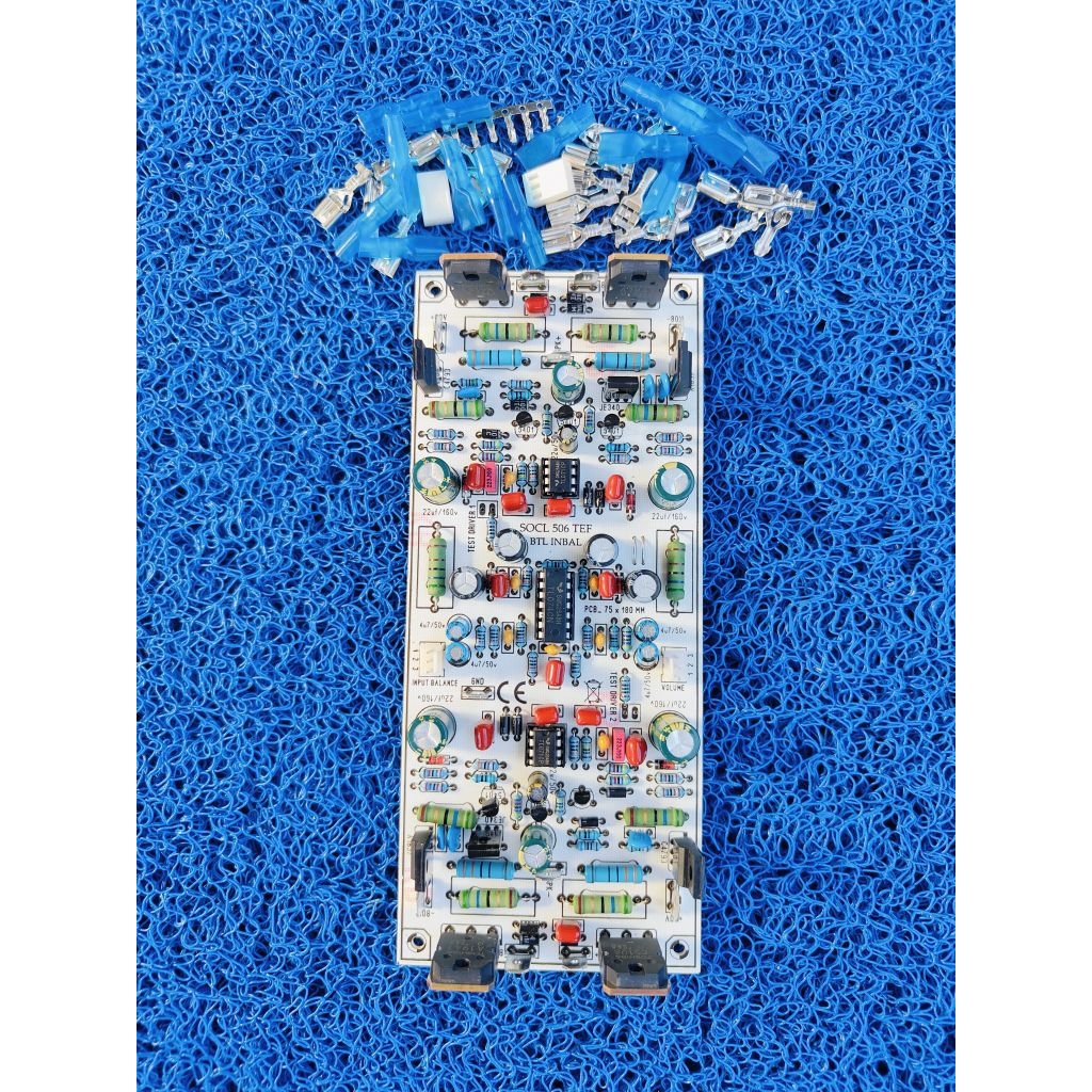 Kit driver power Amplifier Socl 506 Btl plus Input balance