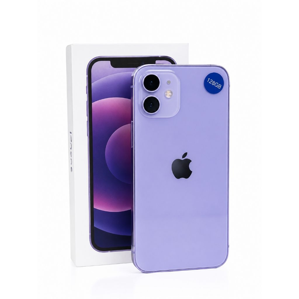 Second Iphone 12 Mini 128GB Inter Purple All operator Original