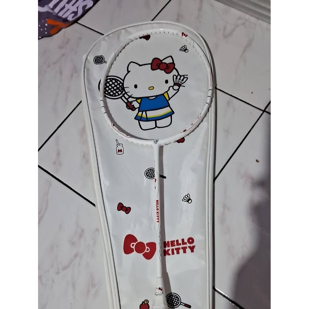 Raket Badminton Hello kitty Second