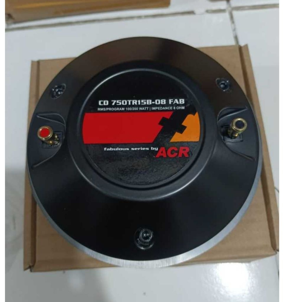 Driver Tweeter ACR Fabulous CD 750TR15B-08 Original VC 3 inchi 1000 Watt Maxx Driver Tweeter ACR Fab