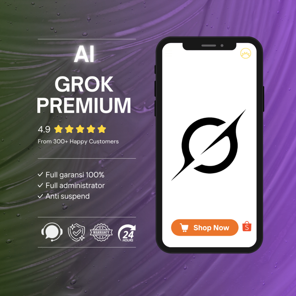 GROK AI PREMIUM PRIVATE 3 BULAN BERGARANSI