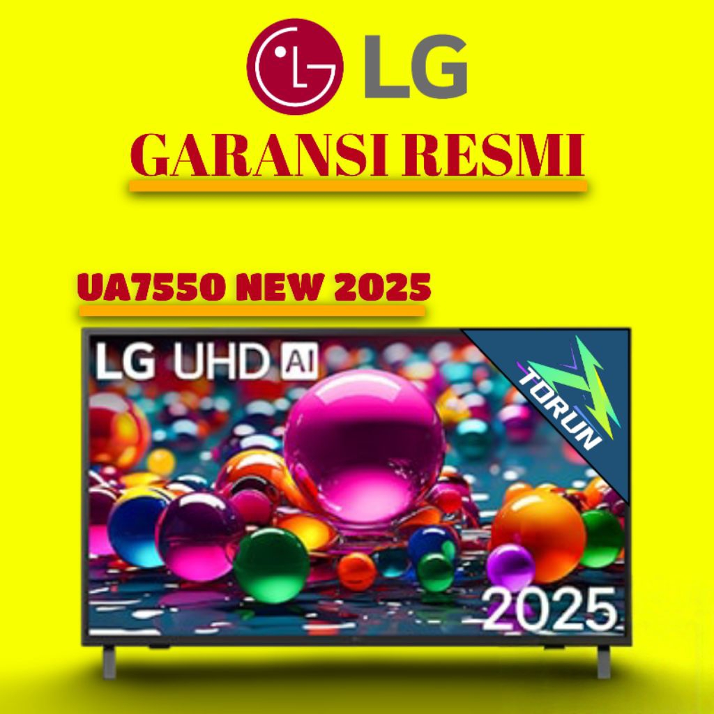 LG Smart TV 43 Inch 4K UHD 43UA7550PSA - Garansi Resmi LG / LG 43UA7550 Smart tv LG 43 inch 4K UHD 4