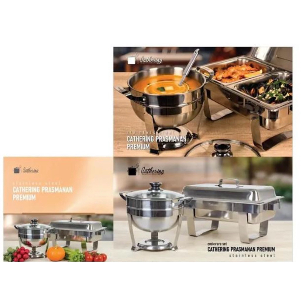 Prasmanan Premium 1 Set - Stainless Steel