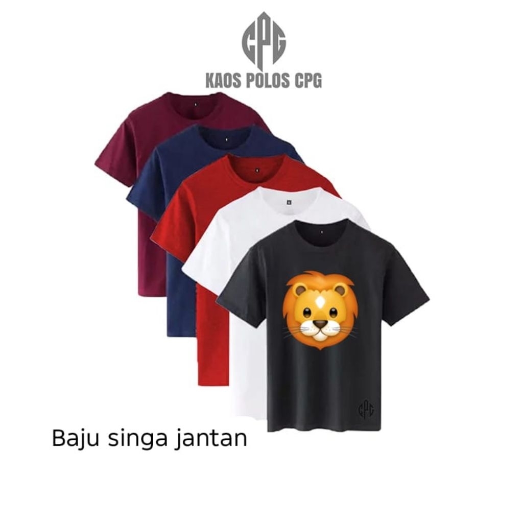 kaos singa jantan panjang