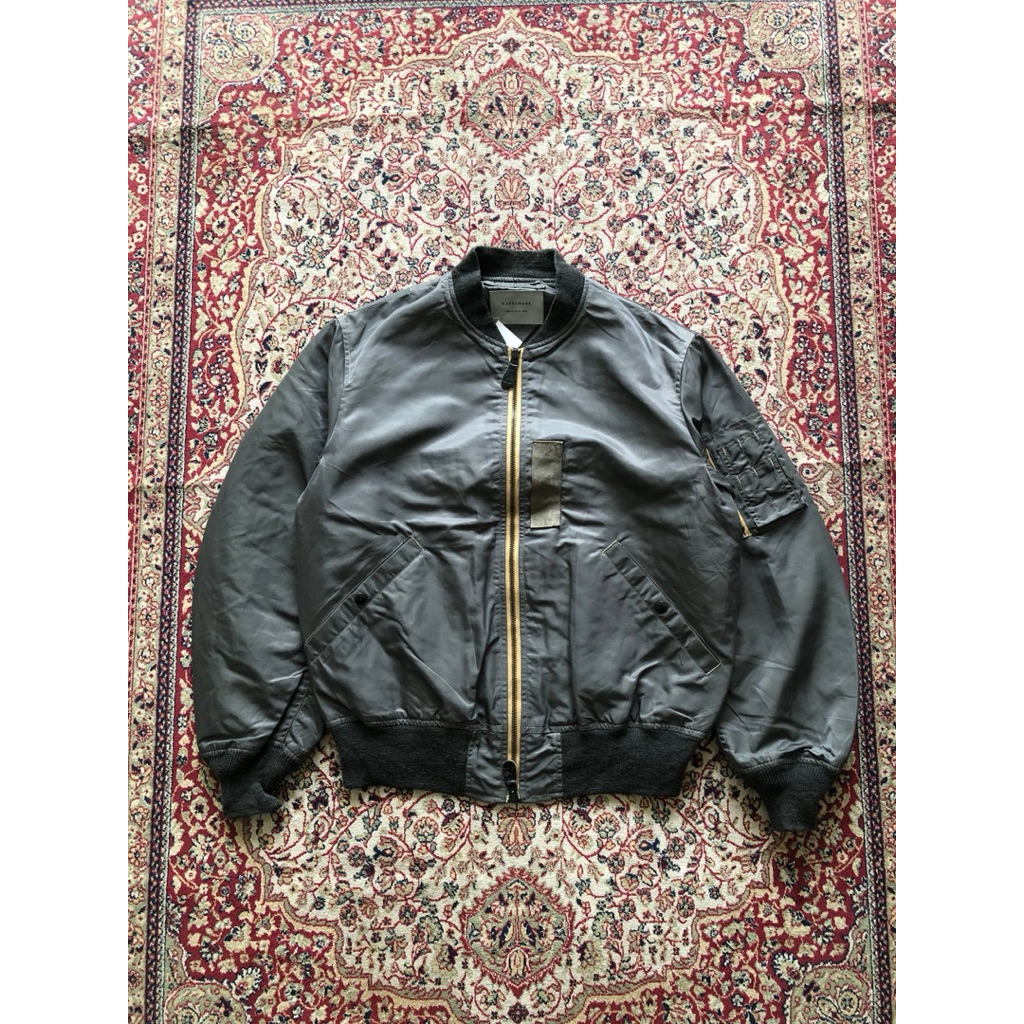 Markaware japan apprel ma1 nylon twill bomber jacket vintage military Ma-1 Bomber jacket i613