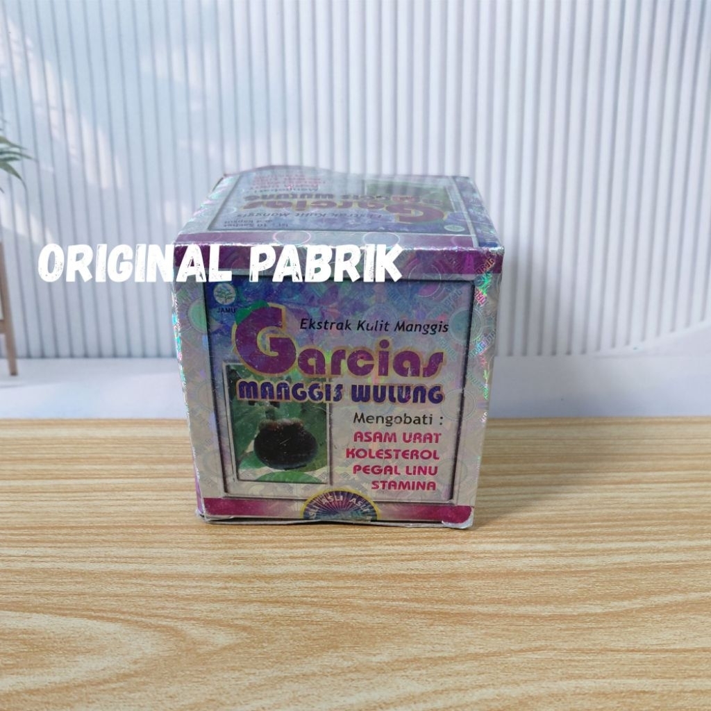 Jual Kapsul Garacias Manggis Wulung Original Pabrik